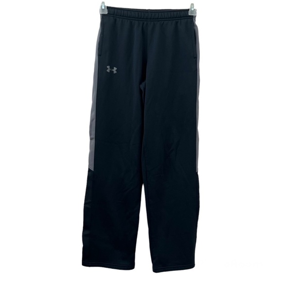 Under Armour ColdGear Black & Gray Sweatpants - Picture 1 of 4